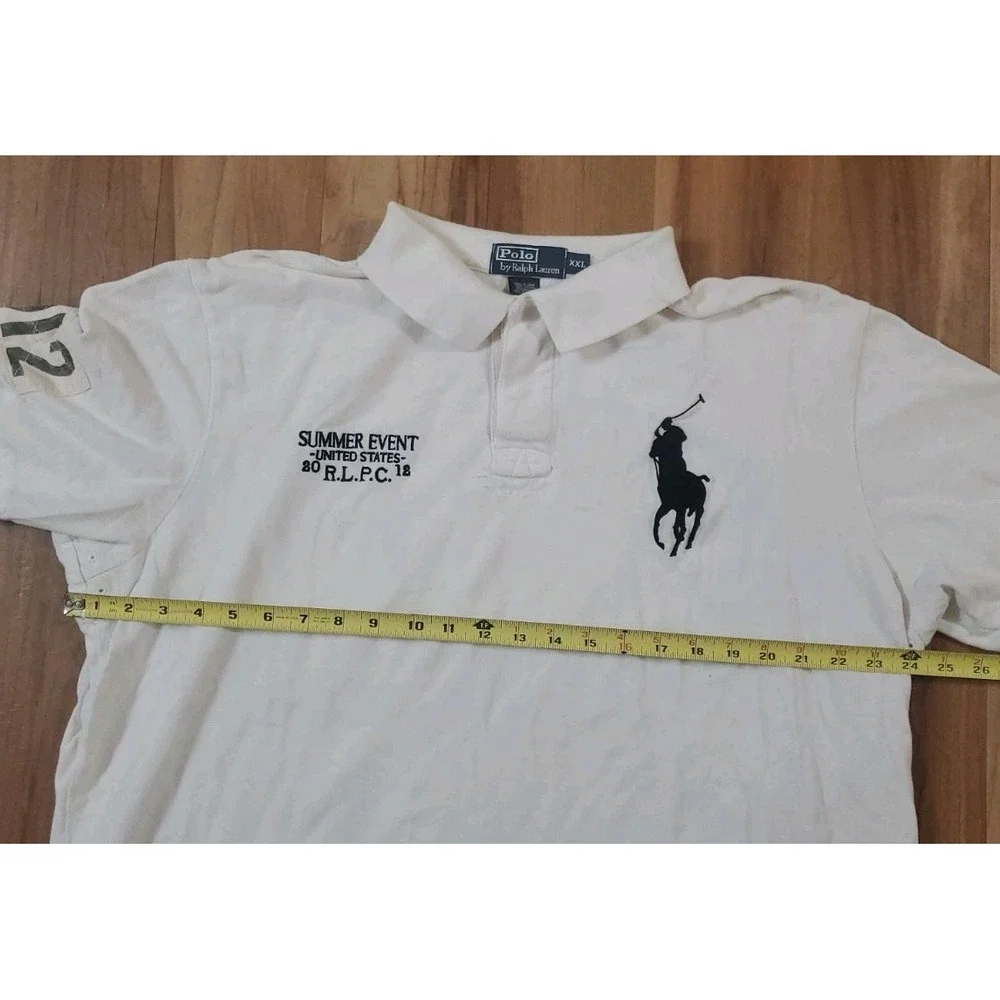 VTG Polo Ralph Lauren 2012 RLPC USA Summer Event Big Pony Polo Shirt XXL